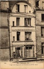 Paris 5e-Rue Galande-Logis des Seigneurs de Chátillon -
																					75005 Paris 5e
																			