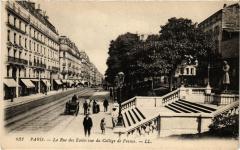 Paris 5e-La Rue des Ecoles vue du Collége de France -
																					75005 Paris 5e
																			