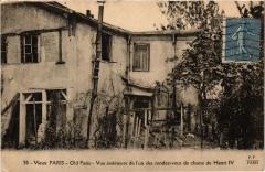 Vue intérieure de l'un des rendez-vous de chasse de Henri IV à Paris 18e