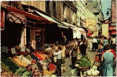 Paris 5e-La Rue Mouffetard à Paris 5e