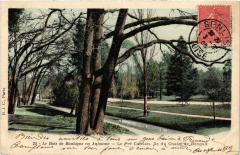 Carte postale ancienne Le Bois de Boulogne en Automne - Le Pré Catelan - Ile du Chalet de Bengali
                                                                     à Paris 16e
                                