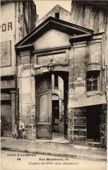 Paris 5e-Rue Mouffetard-Chapelle du XVIIe siécle -
																					75005 Paris 5e
																			