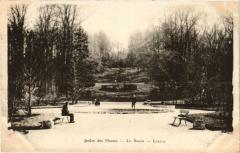 Paris 5e-Jardin des Plantes-Le Bassin-Evreux à Paris 5e