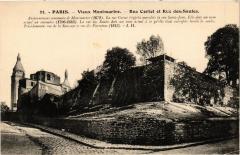 Vieux Montmartre - Rue Cortot et Rue des Saules à Paris 18e