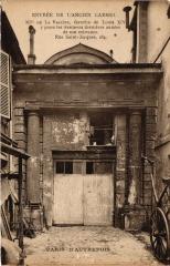 Paris 5e-Entrée de l'Ancien Carmei à Paris 5e