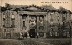 Paris 5e-Ecole de Droit -
																					75005 Paris 5e
																			