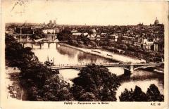 Paris 6e Paris-Panorama sur la Seine à Paris 6e