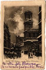 Paris 6e Paris-Eglise Saint-Sulpice, rue du Vieux Colombier à Paris 6e