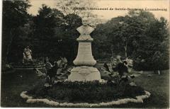 Paris 6e Paris-Monument de Sainte-Beuve au Luxembourg à Paris 6e