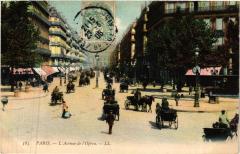 Paris 2e-Avenue de l'Opéra à Paris 2e