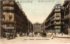 Paris 2e-Avenue de l'Opéra à Paris 2e