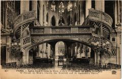 Paris 5e-Eglise Saint Etienne du Mont-Le Jubé à Paris 5e