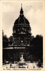 Paris 5e-Eglise de la Sorbonne à Paris 5e