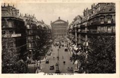 Paris 2e-Avenue de l'Opéra à Paris 2e