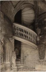 Paris 5e-Musée de Cluny-L'Escalier de la Chapelle à Paris 5e