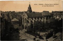 Paris 5e-Eglise Saint Médard et Rue Mouffetard -
																					75005 Paris 5e
																			