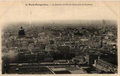 Paris 5e-Le Quartier du Val de Gréce pris du Panthéon à Paris 5e