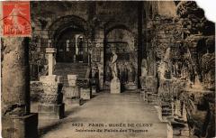 Paris 5e-Musée de Cluny-Intérieur du Palais des Thermes à Paris 5e