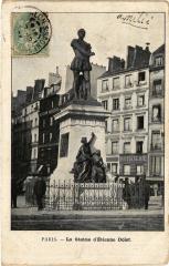 Paris 5e-La Statue d'Etienne Dolet à Paris 5e