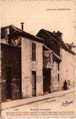 Carte postale ancienne Rue de Lourmel - Maisonnettes de l'ancien hameau de Javel
                                                                     à Paris 15e
                                