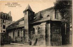 Paris 5e-Abside de Saint-Julien le Pauvre à Paris 5e
