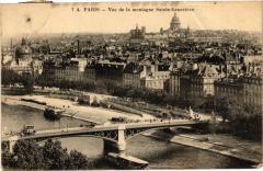 Paris 6e Vue de la Montagne Sainte-Genevieve à Paris 6e