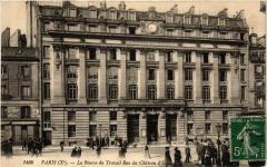 Paris 10e - La Bourse du Travail Rue du Chateau d'Eau à Paris 10e