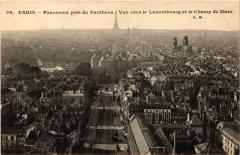 Paris Panorama pris du Panthéon