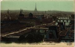 Paris Panorama pris de l'Eglise Saint-Gervais