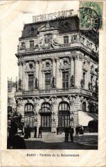 Paris 10e - Theatre de la Renaissance à Paris 10e