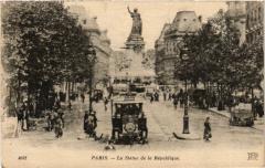 Paris 10e - La Statue de la Republique à Paris 10e