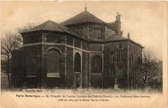 Carte postale ancienne Chapelle de l'ancien Couvent des Enfants-Trouvés - Faubourg Saint-Antoine
                                                                     à Paris 12e
                                