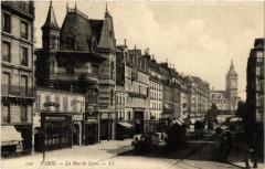 Carte postale ancienne La Rue de Lyon
                                                                     à Paris 12e
                                