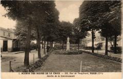 Maison des Soeurs de la Croix - Rue de Vaugirard - Jardin de la Communauté à Paris 15e