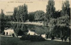 Parc Montsouris - Un coin du Lac à Paris 14e