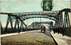 Carte postale ancienne Le Pont de Tolbiac
                                                                     à Paris 13e
                                