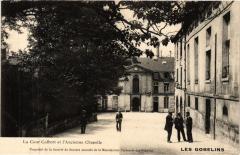 Carte postale ancienne Les Gobelins - La Cour Colbert et l'Ancienne Chapelle
                                                                     à Paris 13e
                                
