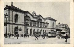 Carte postale ancienne Gare Montparnasse
                                                                     à Paris 6e
                                