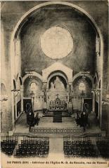 Intérieur de l'Eglise Notre-Dame du Rosaire, rue de Vanves à Paris 14e