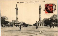 Paris 12e-Place et Colonnes du Trone à Paris 12e