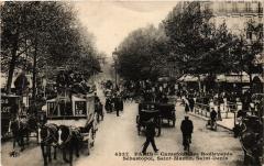 Paris 10e - Carrefour des Boulevards Sebastopol Saint-Martin à Paris 10e