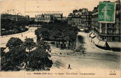 Paris 13e Paris-La Mairie-Place d'Italie-Vue panoramique à Paris 13e