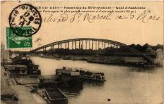 Paris 13e Paris-Passerelle du Métropolitain-Quai d'Austerlitz -
																					75013 Paris 13e
																			