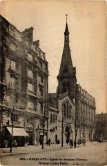 Paris 12e-Eglise Saint-Antoine-l'Ermite-Avenue Ledru Rollin à Paris 12e