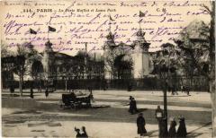 Carte postale ancienne La Porte Maillot et Luna Park
                                                                     à Paris 17e
                                