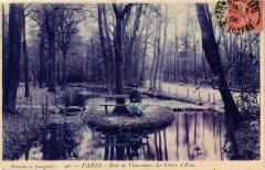 Paris 12e-Bois de Vincennes-Le Cours d'Eau à Paris 12e