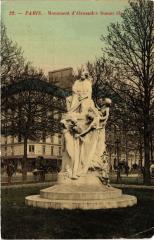 Monument d'Alexandre Dumas fils à Paris 17e