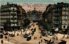 Paris 10e-La Gare du Nordet le Boulevard à Paris 10e