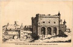 Paris 10e - Vue de la Porte St. Denis d'apres Israel Silvestre à Paris 10e