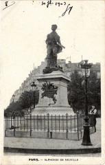 Carte postale ancienne Alphonse de Neuville
                                                                     à Paris 17e
                                